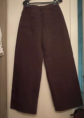 Zara Kahverengi Jean - Görsel 3