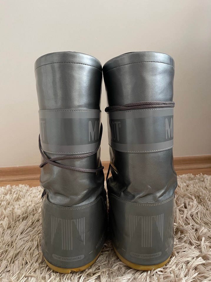 Gri Moon Boot Kadın Bot - Görsel 2