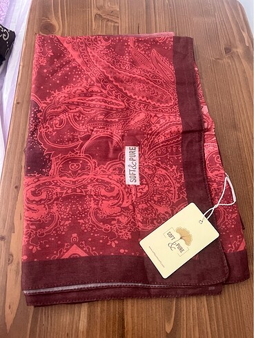 Beden bordo Renk Kırmızı bordo şal