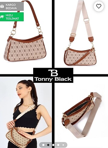 Tommy Hilfiger Kahverengi çanta