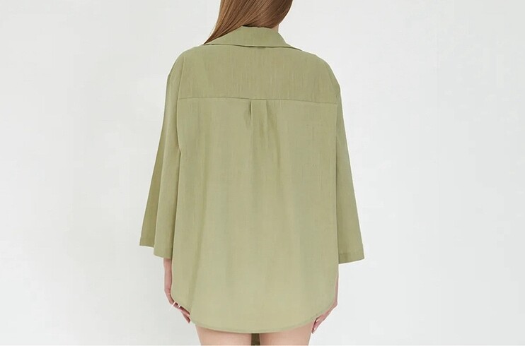 Trendyol & Milla Keten kimono