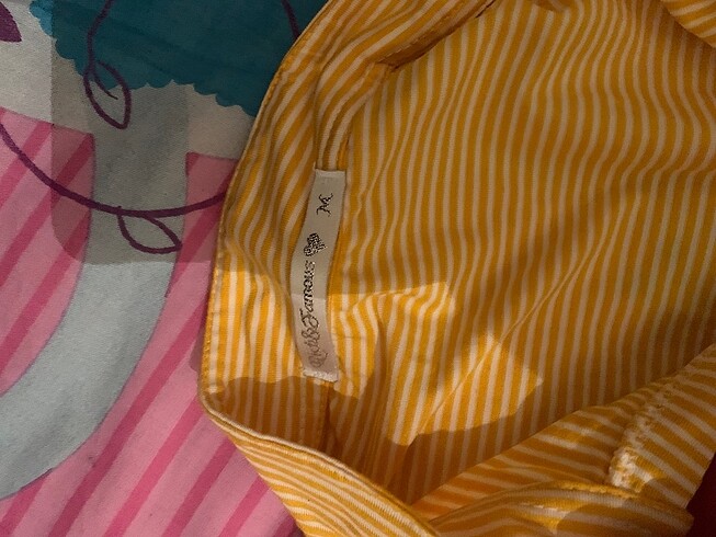 m Beden sarı Renk T shirt