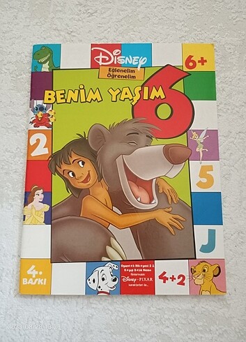 DİSNEY EĞLENELİM ÖĞRENELİM - BENİM YAŞIM 6 