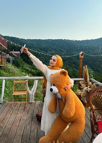 Mango Camel Renkli Uzun Bohem Kadın Elbise