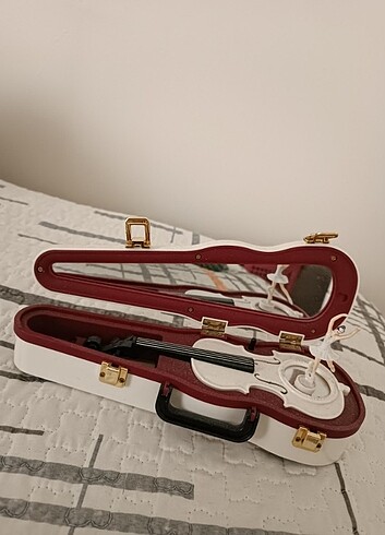 VİOLİN NOSTALGİC MUSİC BOX VİNTAGE - Görsel 2