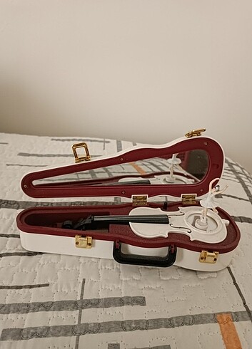 VİOLİN NOSTALGİC MUSİC BOX VİNTAGE - Görsel 3