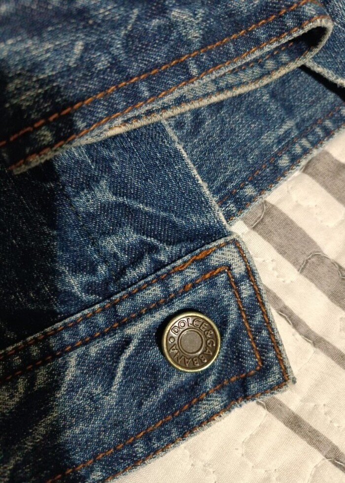 Dolce  & Gabbana kot ceket  - Görsel 2