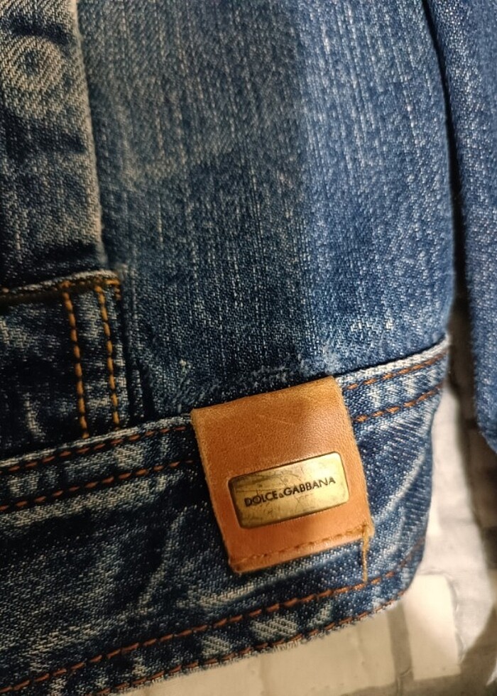 Dolce  & Gabbana kot ceket  - Görsel 3