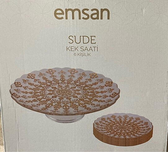 Kek sunum ve pasta seti