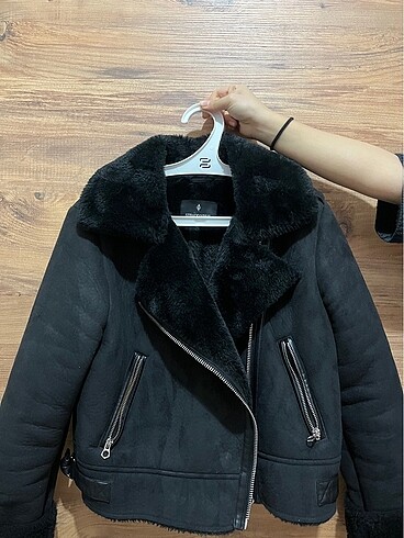 Stradivarius Stradivarius Kürklü Kaban