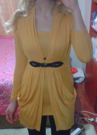 hardal rengi tunik