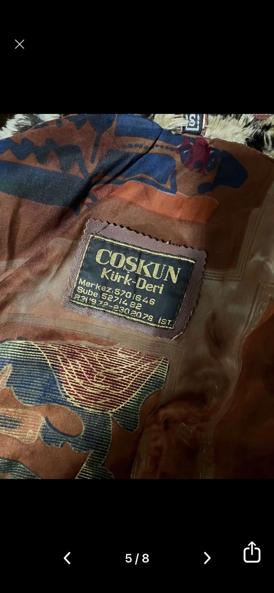 Kürklü Deri Ceket - Görsel 4