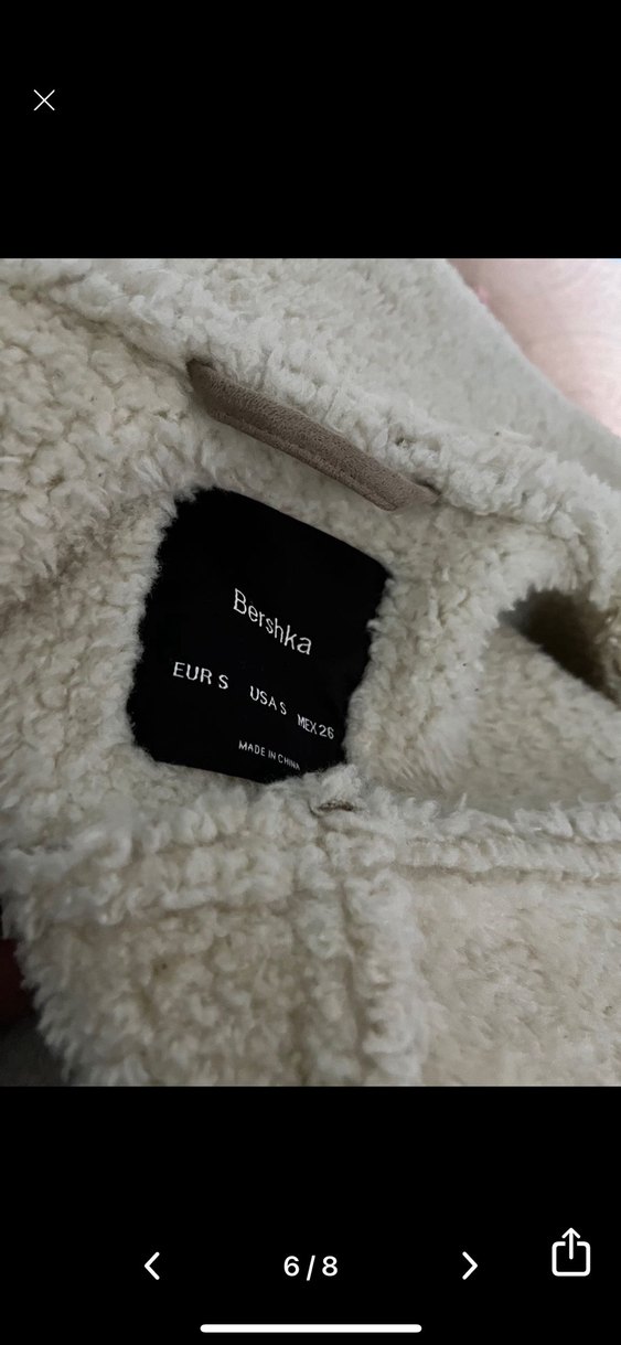 Peluş kürk mont - Görsel 2