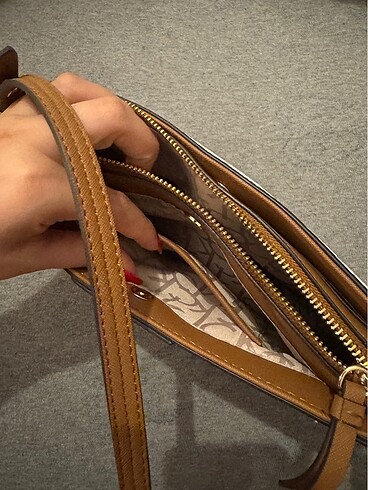  Beden beyaz Renk Calvin klein baget çanta