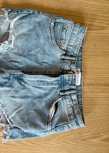 Zara kot şort - Görsel 3