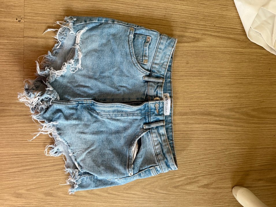 Zara kot şort - Görsel 2