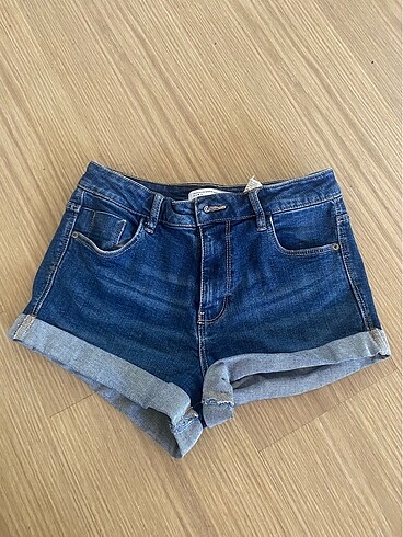 Zara mini kot şort