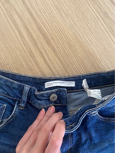xs Beden mavi Renk Zara mini kot şort