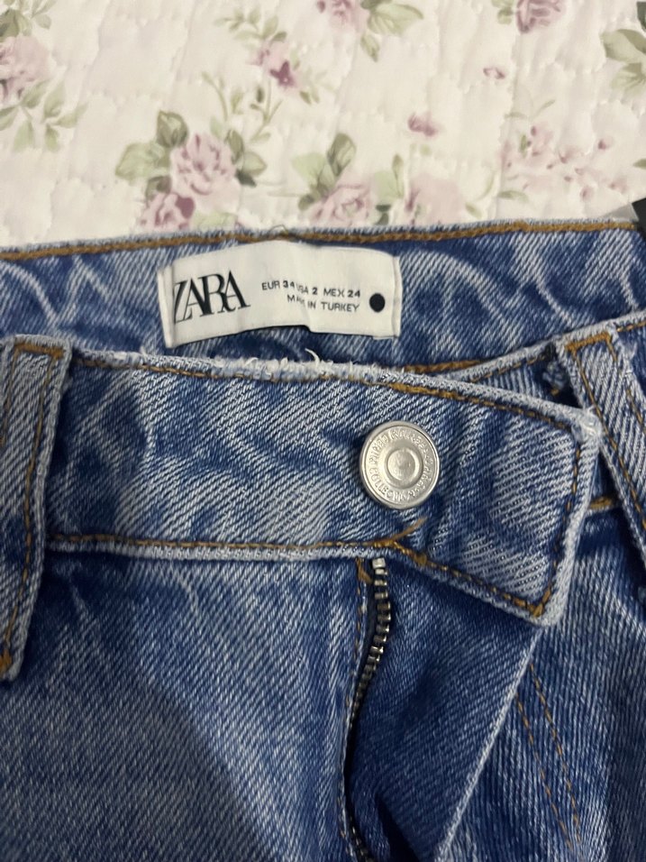 Kadın Mavi Denim Jean Pantolon - Görsel 3