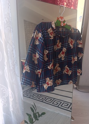 Renkli Baskılı Uzun Kollu çocuk Pijama Takımı - Görsel 7