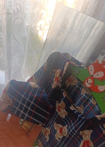 Renkli Baskılı Uzun Kollu çocuk Pijama Takımı - Görsel 6