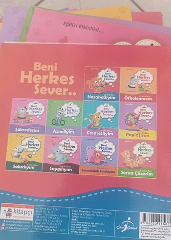 Çocuklar için Değerler Seti Kitapları - Görsel 2