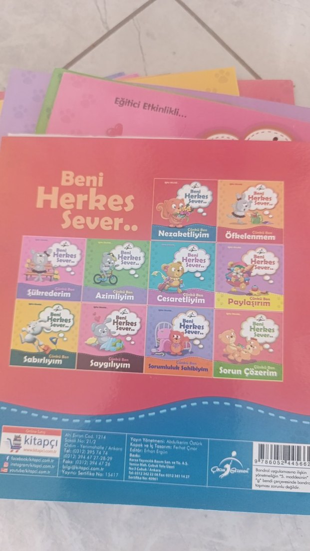 Çocuklar için Değerler Seti Kitapları - Görsel 2