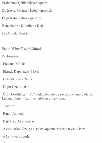 4'lü Antrasit Mutfak Seti / Küçük Ev Aletleri - Görsel 4