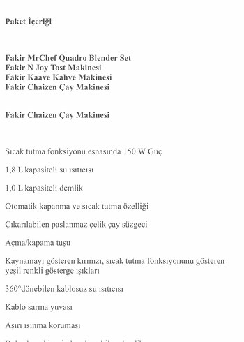 4'lü Antrasit Mutfak Seti / Küçük Ev Aletleri - Görsel 2