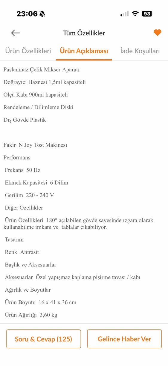 4'lü Antrasit Mutfak Seti / Küçük Ev Aletleri - Görsel 4