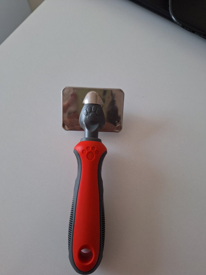 köpek ve kedi tüy tarama kabartma fırçası - Görsel 2