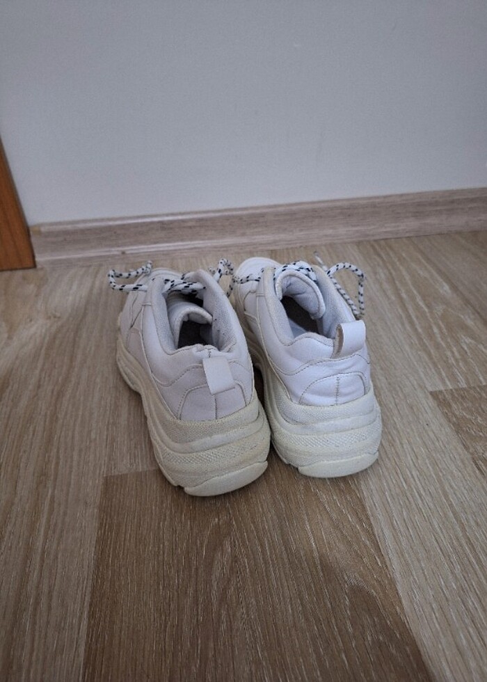 Bambi beyaz spor ayakkabı - Görsel 4