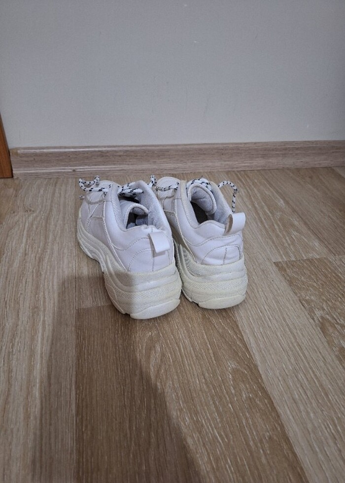 Bambi beyaz spor ayakkabı - Görsel 5