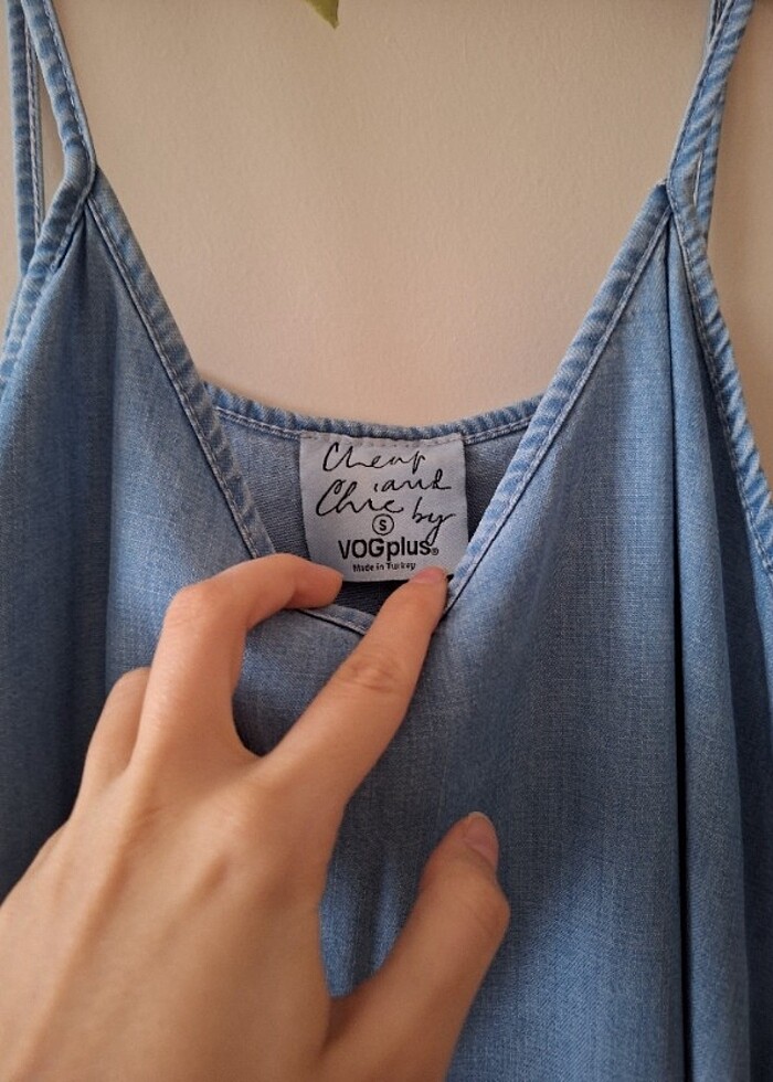 Jean elbise - Görsel 3