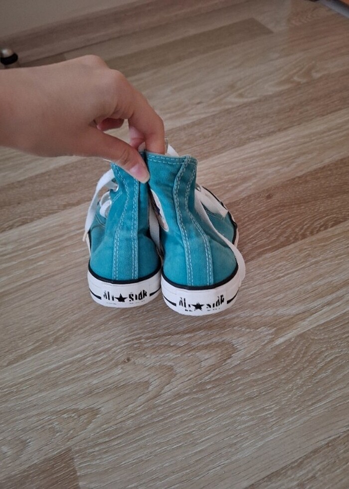 Yeşil converse - Görsel 3
