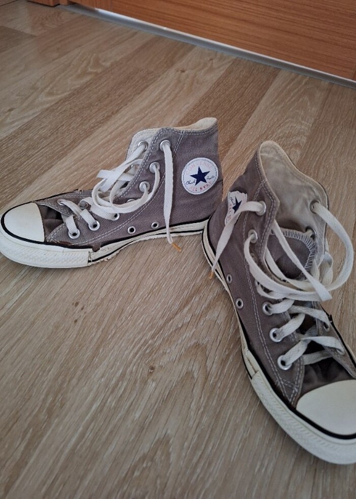 Gri converse  - Görsel 3