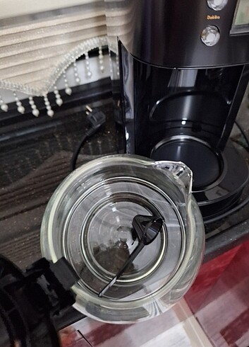 Vestel retro siyah filtre kahve makinesi - Görsel 6