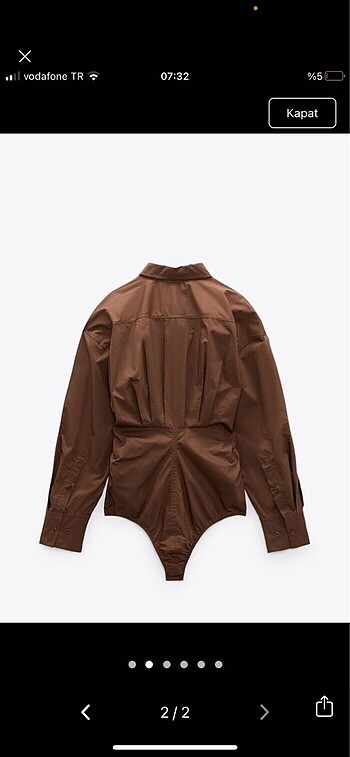 Zara gömlek - Görsel 2