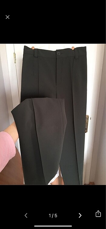 Zara etiketli kumaş pantolon