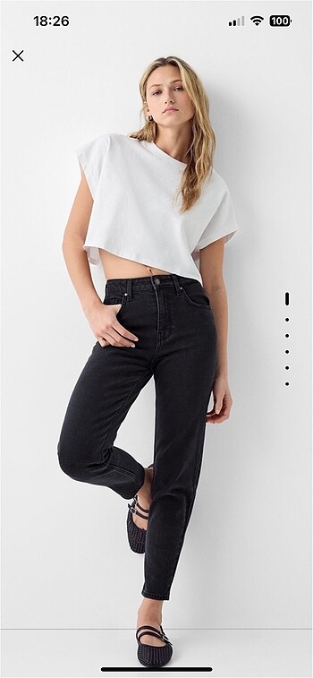Bershka mom jean