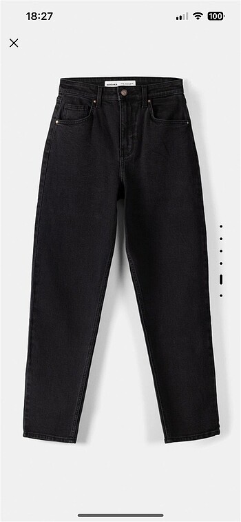 Bershka mom jean - Görsel 4