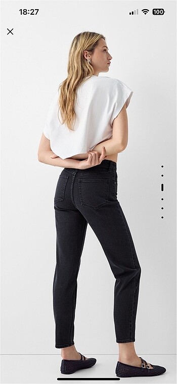 Bershka mom jean - Görsel 3