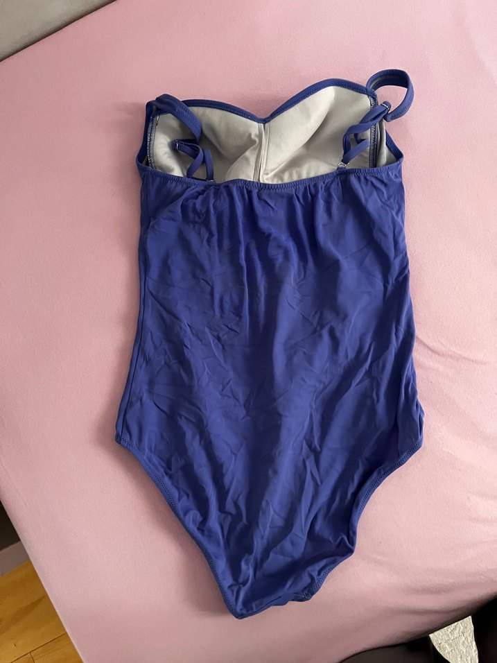 Mavi Drapeli Kadın Mayo - Görsel 2