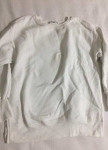 s Beden kırmızı Renk Bershka Sweatshirt