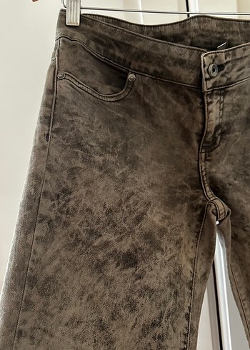 38 Beden gri Renk Mango Jean Pantolon