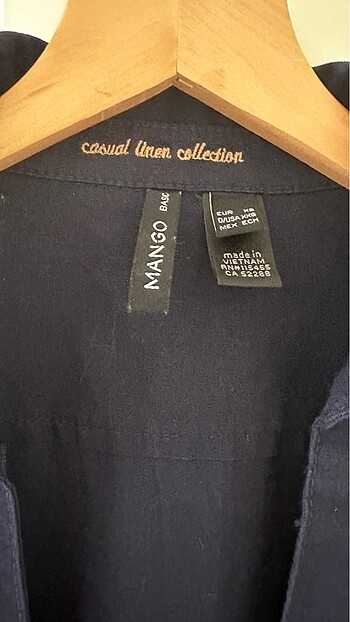 xs Beden Mango Keten Elbise