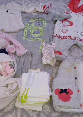 Pembe Uzun Kollu Bebek Body hepsi 2200 tly - Görsel 6