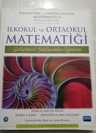 İlkokul ve Ortaokul Matematiği 