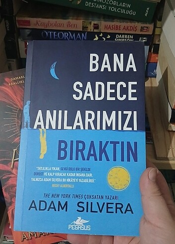 Bana sadece anılarımızı bıraktın 