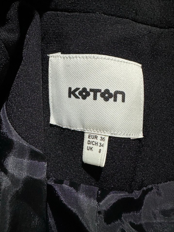 Fermuarlı Siyah Kadın Blazer Ceket - Görsel 3